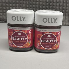 Olly Undeniable Beauty Gummies 120 Count Hair Skin Nails Support 06/05/2026