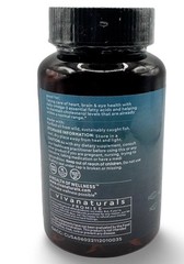 Vivanaturals Omega 3 Fish Oil Supplement 2500 mg Fish Oil 180 Softgels | Unisex