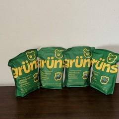 Gruns Adults Super Greens Gummies Bears NO SUGAR Superfood 28 Packs