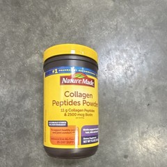 Nature Made Collagen Peptides Powder 11g Collagen 2500mcg Biotin 11.2oz