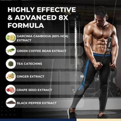 Carbamide Forte Fat Burner-8X Pro Burner for Weight Management (60 Tablets)