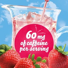 Light Wild Strawberry Artificially Flavored Powdered Drink Mix w/Caffeine 120 ct