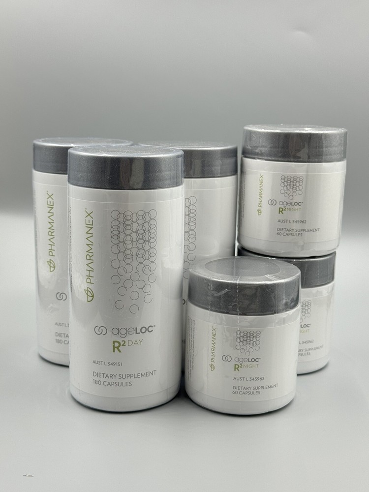 NU SKIN Nuskin Pharmanex R2(Day & Night) 3 Sets Brand New Exp 25/12
