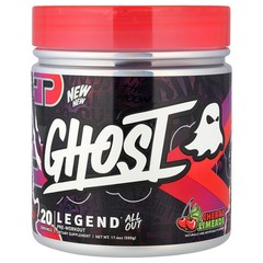 Legend® All Out Pre-Workout, Cherry Limeade, 17.6 oz (500 g)