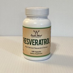 RESVERATROL Antioxidant Anti Aging 120ct Each DOUBLE WOOD SUPPLEMENTS