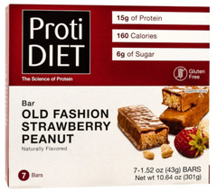 Proti Diet Old Fashion Strawberry & Peanut Bar – Ideal Protein Compatible