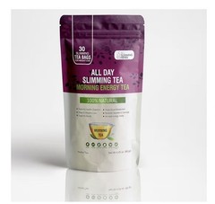 All Day Slimming Tea For Weight Loss – All Natural 30 Days Detox Tea That Fla…