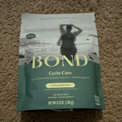 BOND Cycle Care PMS Support Powder Strawberry 6.9 oz Exp 05/27
