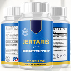 (1 Pack) Jertaris Pills Advanced Prostate & Bladder Support Formula 60 Capsules