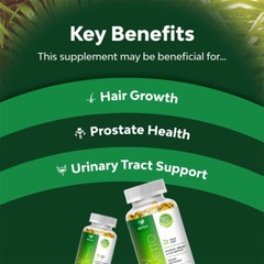 1/2/4Pack SAW PALMETTO Capsule 1000mg Prostate & Urinary Tract Health Supplement