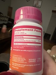 Pink Stork 500 mg NAD+ Supplement for Women Aging Support 30 Serv EXP 03/28