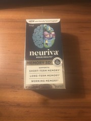 Schiff Neuriva Brain Health Memory 3D Dietary Supplement Capsules Exp 06/27 NEW