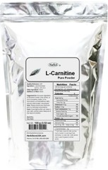 NuSci 100% pure 100g (3.52oz) L-Carnitine powder weight loss energy