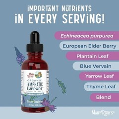Mary Ruth’s Organic Lymphatic Support – Alcohol-Free, 30mL