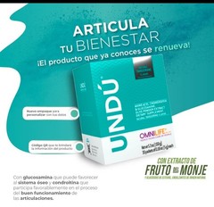 Undù Omnilife diseñados para el bienestar de las articulaciones, Y los huesos