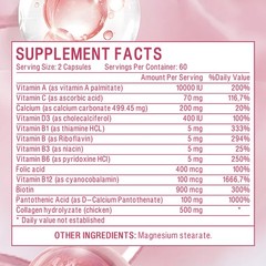 Capell Hair Health Supplement – Hair Follicle & Growth Support,Reduces Breakage