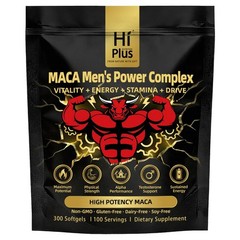Maca Men’s Power Complex – Boost Testosterone, Energy, Stamina, Muscle Recovery,