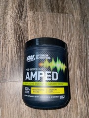 Optimum Nutrition Pre-Workout Amped: Tropical Fury – 20 Servings
