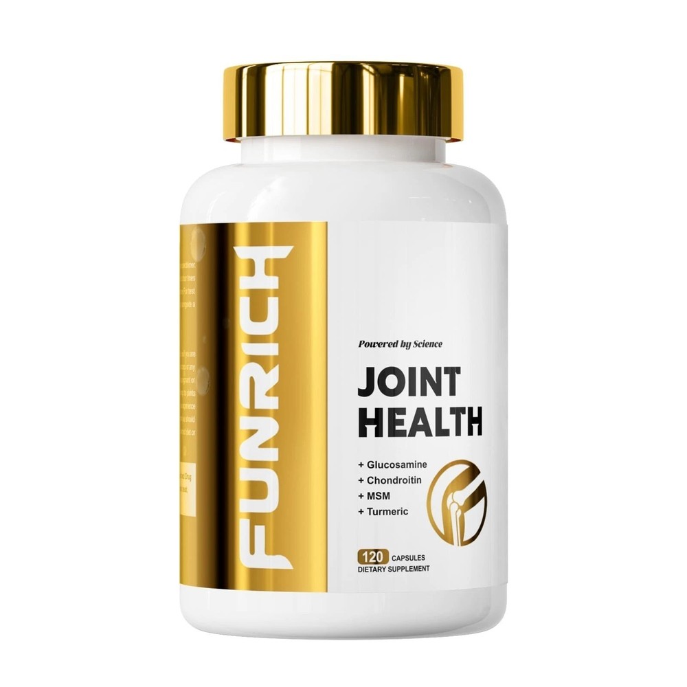 Joint Health Supplement with Glucosamine, Chondroitin, MSM & Turmeric