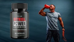 (2 Pack) Steel Power Advanced Male Health Support Supplement SteelPower 120 Caps