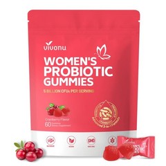 Cranberry Probiotic Gummy | Balance pH, Improve Intimate Odor for Women