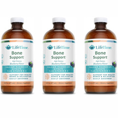Lifetime Bone Support – High Potency Blueberry 16 fl.oz Different Packs