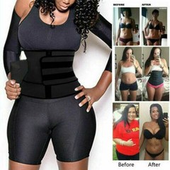Women Waist Trainer Neoprene Belt Sauna Sweat Body Shaper Tummy Slimming Girdle