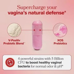 3Packs URO O Positiv Vaginal Probiotics for Women pH Balance w/ Prebiotic 180 ct