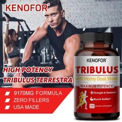 Tribulus Capsules 7000mg Testosteron Booster Muscle Mass 120 Capsules