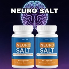 2x Neuro Salt Capsules, Neuro Salt Nootropic Supplement (120 Capsules)