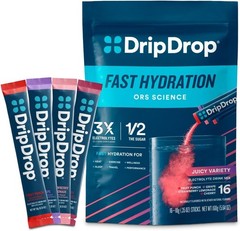 Fast Hydration Electrolyte Powder – Non-GMO, Variety Pack, 16 Sticks