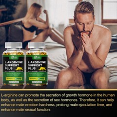L-Arginine 3000mg Nitric Oxide,Testosterone Booster,Sperm Health, Energy Support
