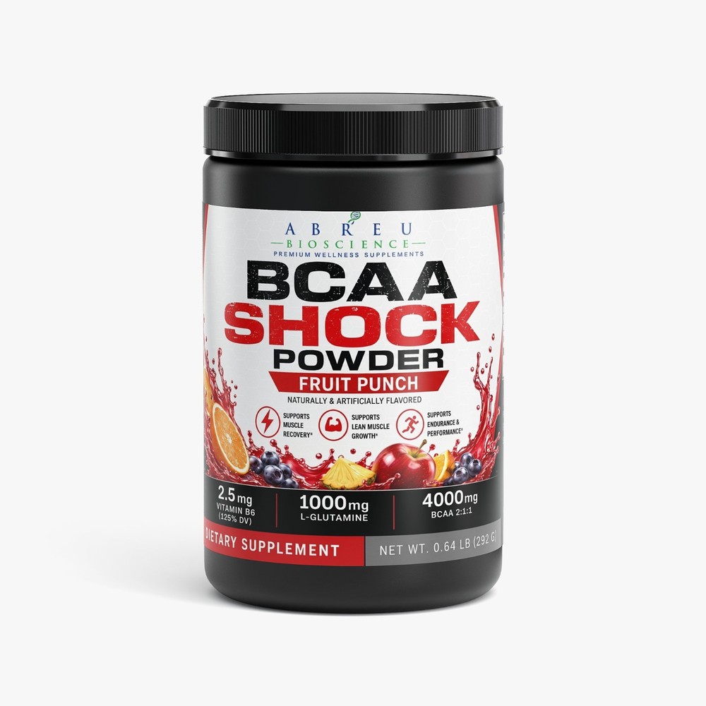 Abreu BioScience BCAA Shock (Fruit Punch)