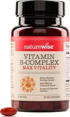 Vitamin B Complex for Women and Men – with Folic Acid Biotin B1 B2 B3 B6 B12 …