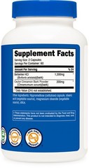 Nutricost Berberine HCl with Ceylon Cinnamon Capsules (120 Count) – Vegan