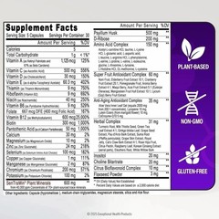 3 Pack Immuno 150, Immune Support Supplement, Packed with 70 Plant Minerals–+