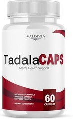 TadalaCaps Men Daily Wellness Health Support Supplement Capsules 1 Pack 60Ct
