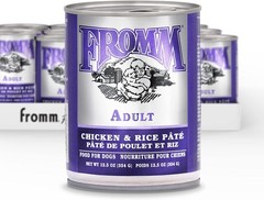 Fromm Classic Adult Chicken & Rice Pate Dog Food-Premium Wet Dog Food-Chicken Re