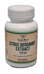 CITRUS BERGAMOT EXTRACT• Double Wood Bergamot Extract 60 CAPSULES : 03/28 FRESH!