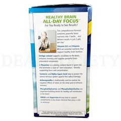 Applied Nutrition Healthy Brain All-Day Focus 50 Tablets Lot of 3