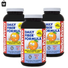 Daily Fiber Formula 16 oz Powder Pack of 3 – Great Tasting Digestive Support