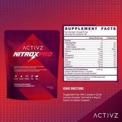 ACTIVZ NitroxPro™ Drink PowderL-Citrulline, Rutinosides, CyLoc Dextrin, DexKey
