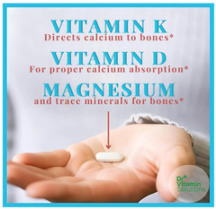 Bone Health Advanced Calcium Magnesium Vitamin D3 Joint Support Strong Bones 60T