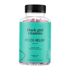 Black Girl Vitamins PCOS Relief – Cycle Support for Women – 60 Gummies US