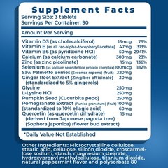 Advanced Prostate Health Supplements for Men – Saw Palmetto, Zinc & Pumpkin Seed