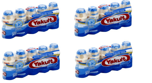Yakult Probiotic Drink Light Nonfat 2.7 oz x 5 Bottles ( Pack of 12 )~07/03/2026