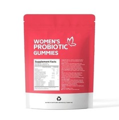Women’s Cranberry Probiotic Gummies 5B CFU Digestive Health 60ct