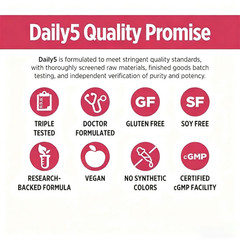 Quality Doctors’ Preferred Daily5 90 capsules