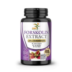 Coleus Forskohlii Forskolin Extract 2000mg 20% Standardized Vegan 180 Capsules