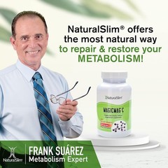 NaturalSlim Potassium Magnesium Supplement 100 Capsules 100 Count (Pack of 1)